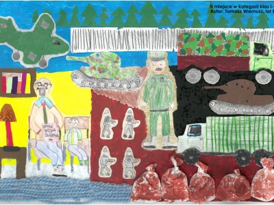 Internatinal art contest: „Childhood memory”-II miejsce w najmłodszej kategorii.jpg
